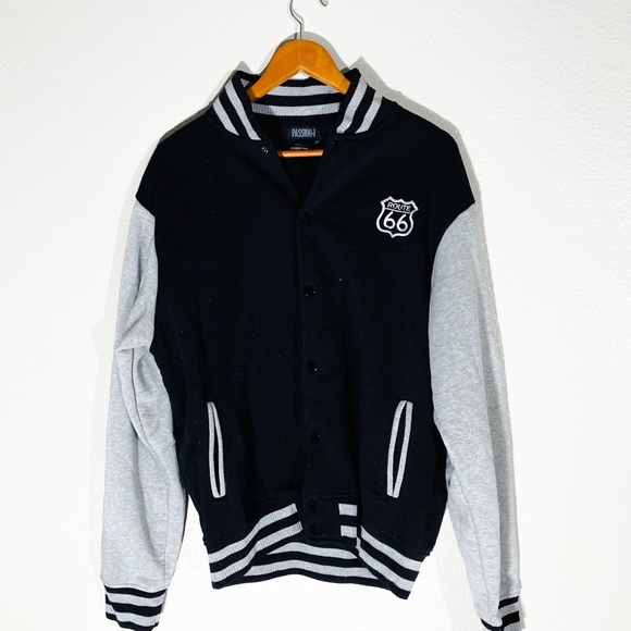 90s Route 66 letterman jacket - Picture 2 of 6